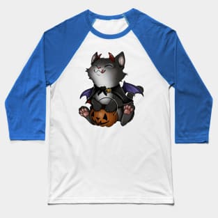 vampire cat Baseball T-Shirt